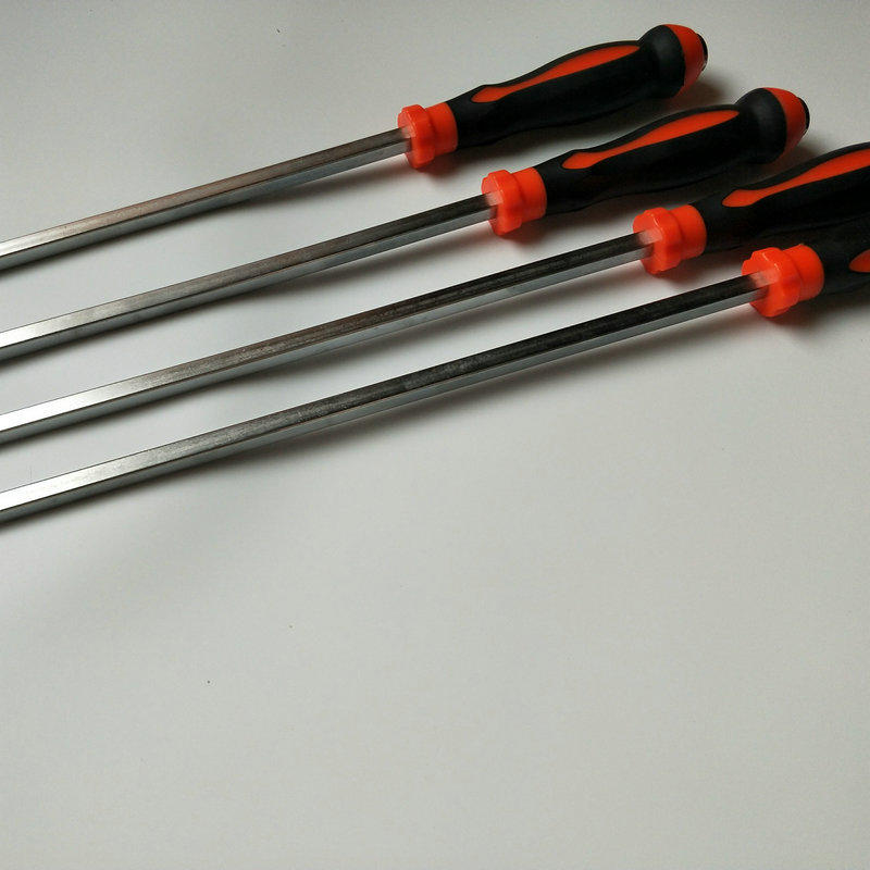 特大号螺丝刀加大加长加粗可敲击起子改锥撬棍维修防身螺丝刀一字