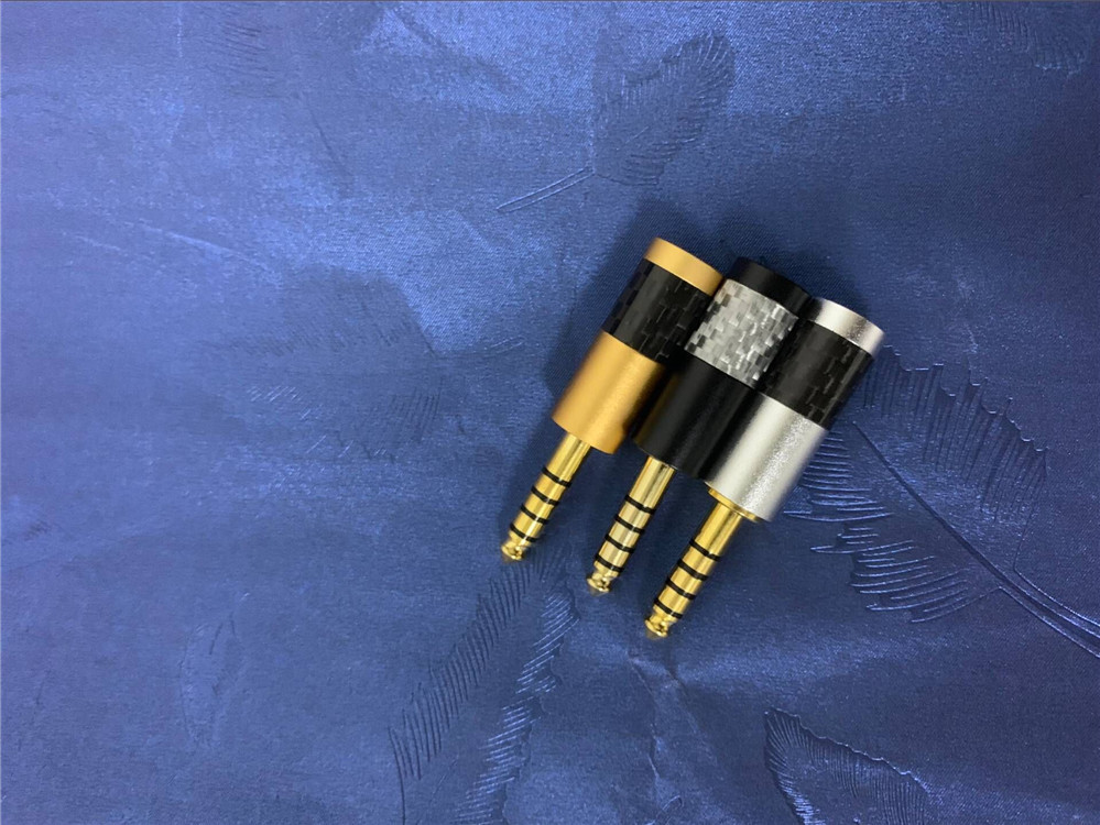 4五级镀金插头 欧亚德 4.4平衡插头 4.4插