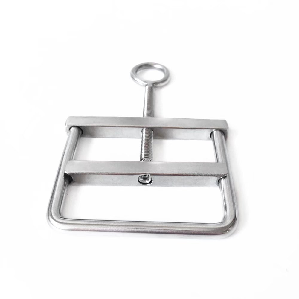 黑帝情趣用品夫妻性保健品阴囊束缚男用不锈钢阴囊夹子