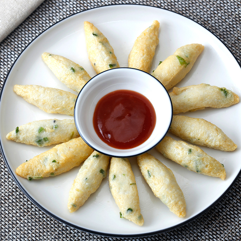 闸坡码头鱼羮 新鲜鱼丸鱼条鱼饼制品 500g/袋 火锅鱼枣豆捞关东煮