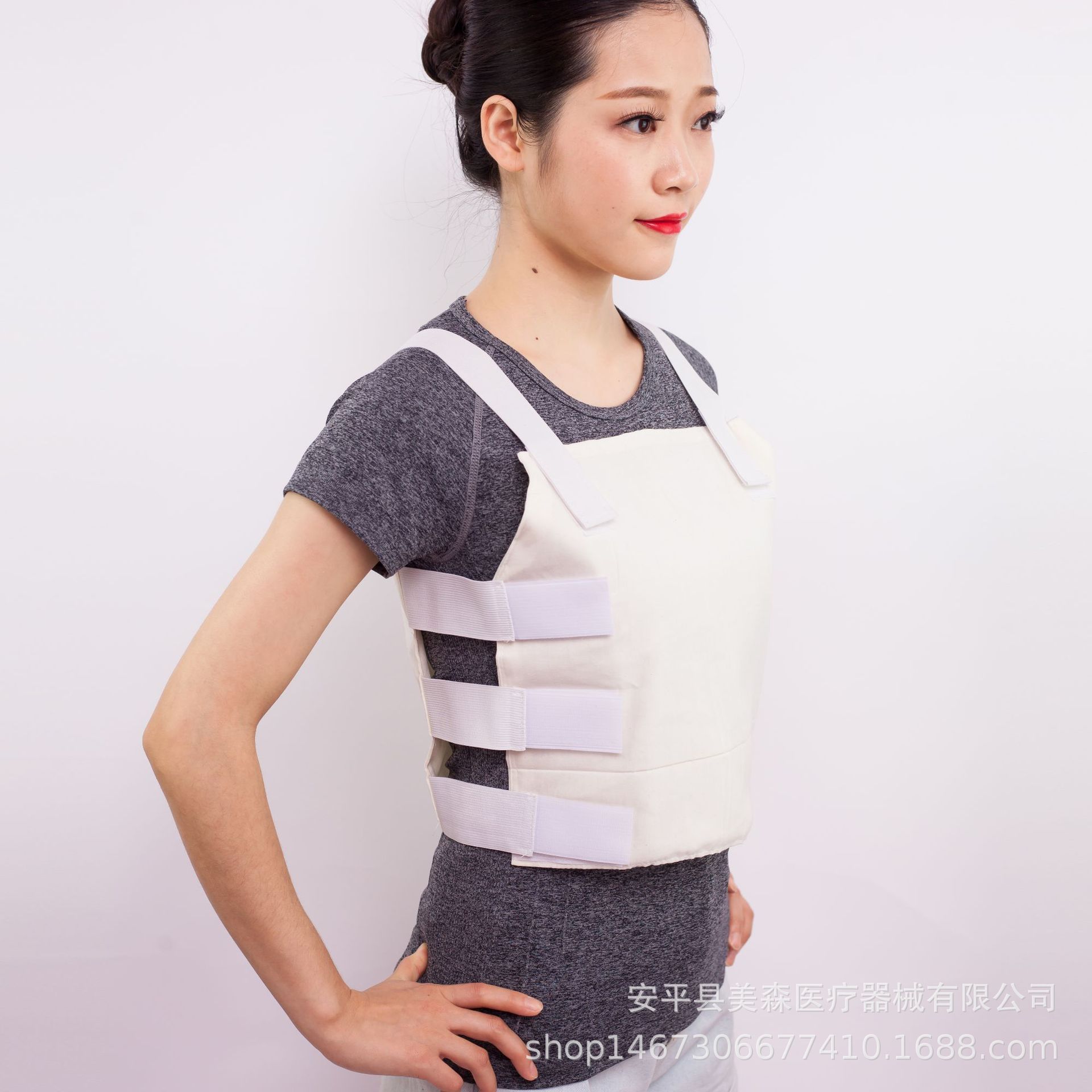 胸部固定带 背心式胸带 多头胸带 胸部肋骨术后康复带
