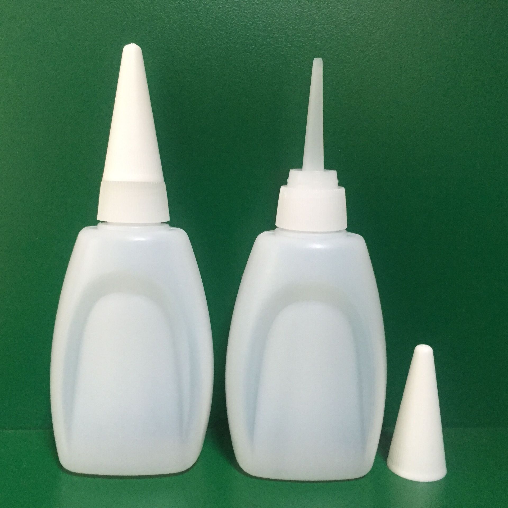 胶水瓶20g长春瓶20ml扁瓶快干胶瓶瞬间胶瓶尖嘴塑料瓶化工瓶jb013