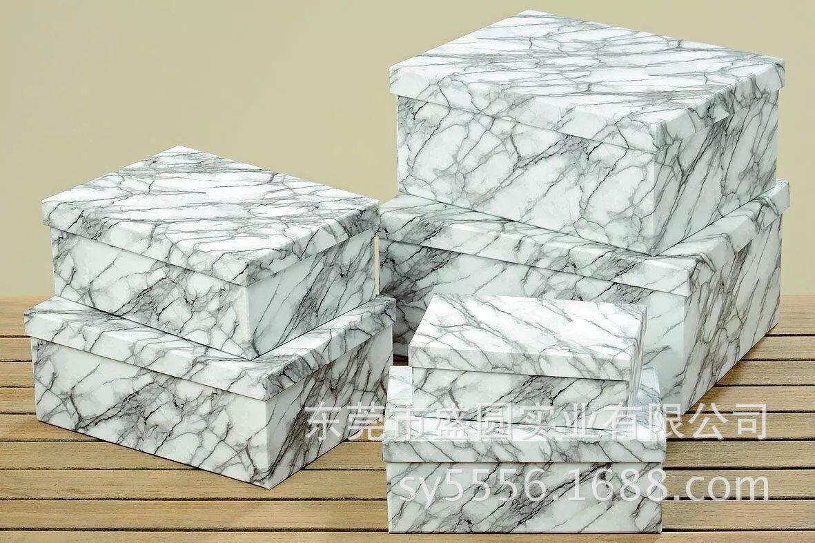 120g黑金大理石纹特种纸包装盒特种纸大理石纹纸出口品质