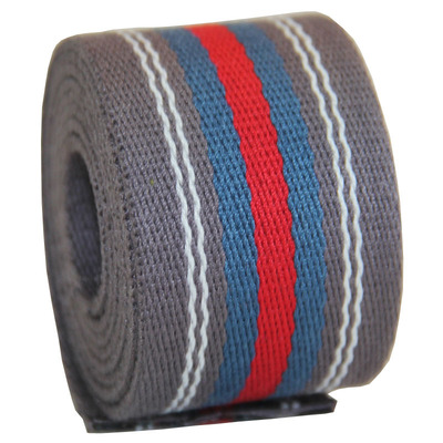 新款2寸 50mm 灰白蓝红 斜纹 棉织带 斜跨包肩带 涤棉织带