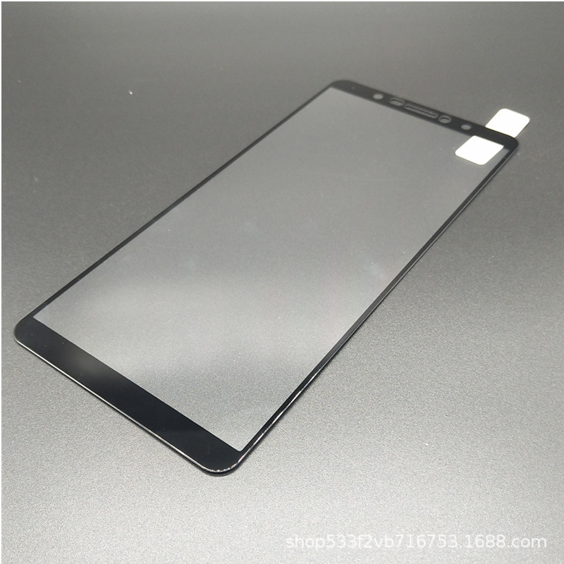 批发新款一体胶二强手机钢化膜适用于iphon11prxsmax5d丝印保护膜