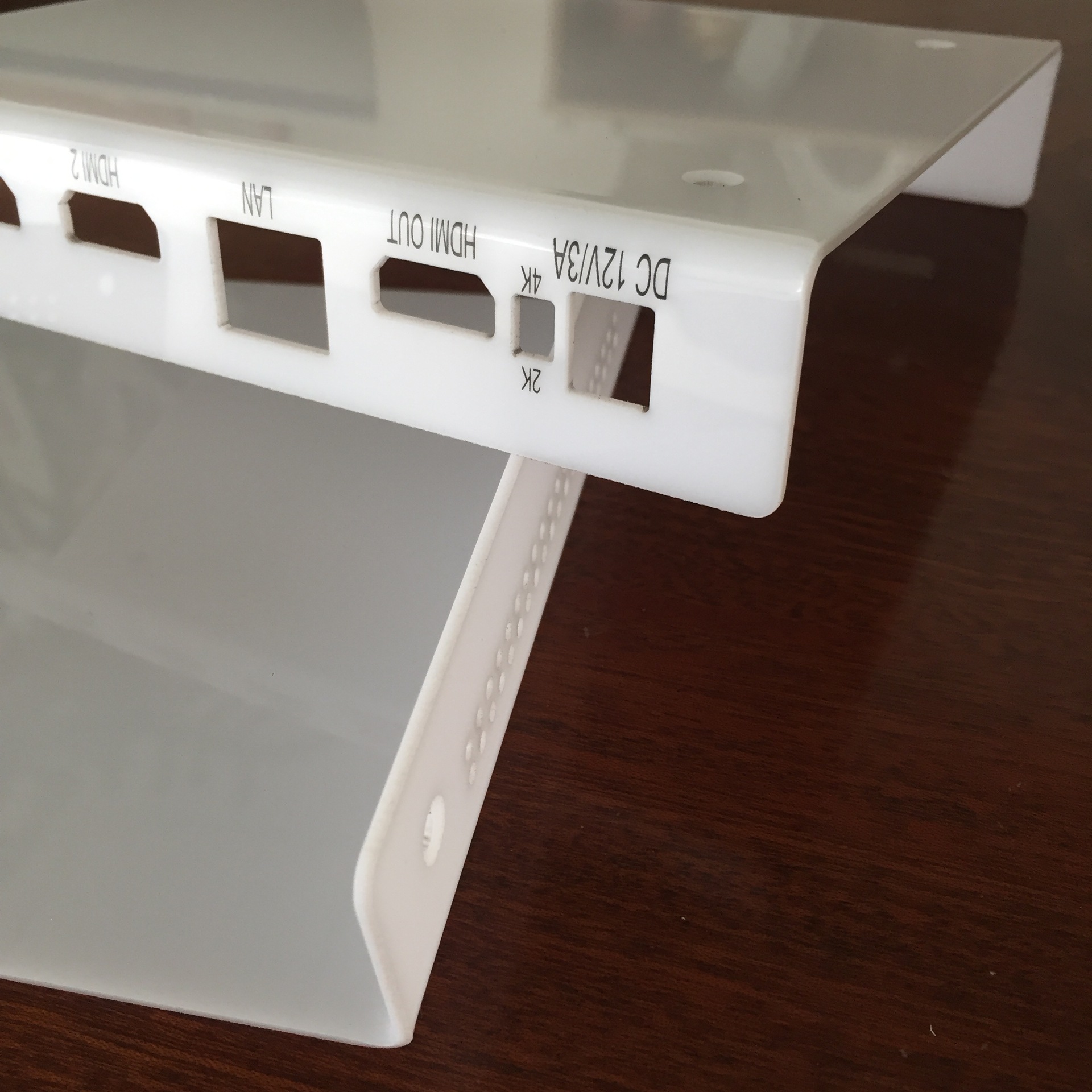 亚克力外壳折弯加工pc加工丝印定制弧形热压成型冷弯热弯定制