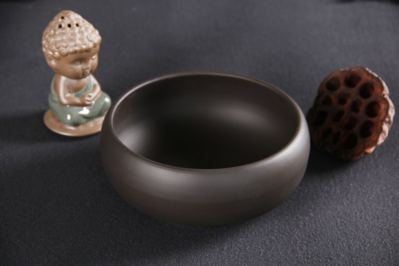 富安佛具 心经紫砂钵 僧人饭碗 钵 法器 化缘钵 佛具用品厂家直销