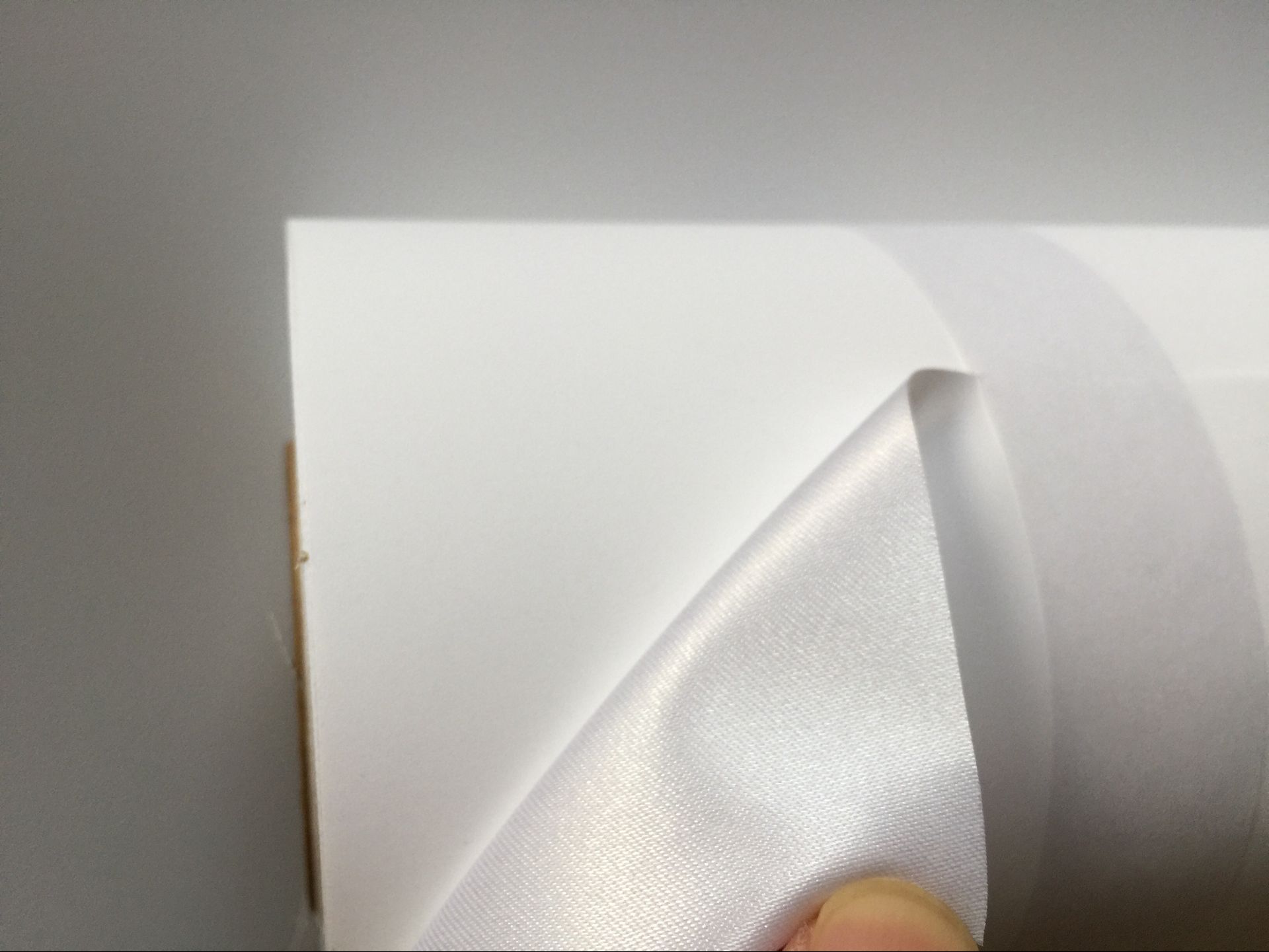 【大量批发】防水白画布表面细腻背面丝绸感基本不虚边量大优惠