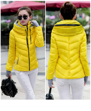 短款棉服女2018韩版学生冬季保暖外套修身加厚立领棉衣外套H164