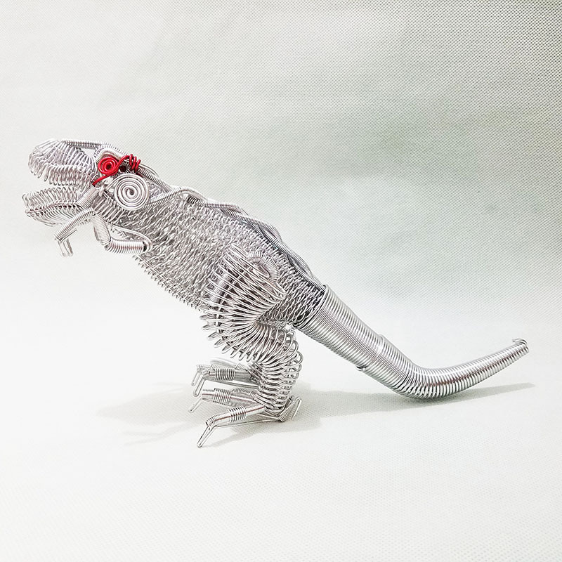 (恐龙)金属丝工艺手工编织小商品批发景点摆摊货源