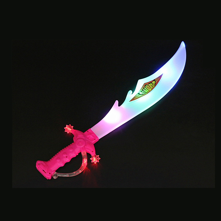 发光音乐刀剑 重力感应闪光刀七彩剑儿童玩具发声带音乐大刀批发
