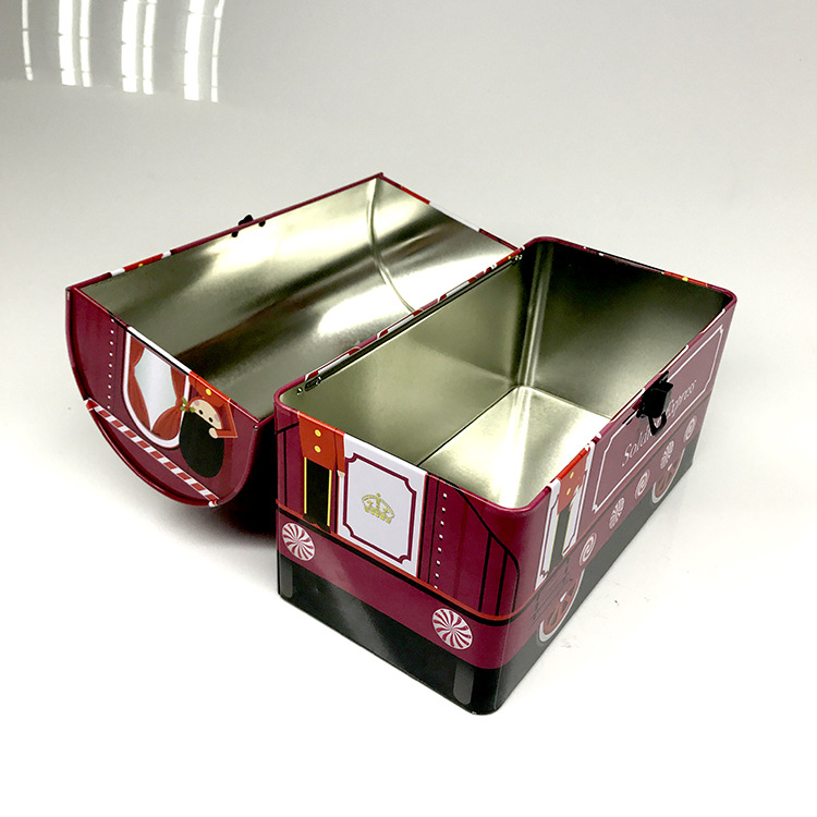 异形手腕铁罐午餐盒定制 金属工具箱 手提礼品盒 多功能铁盒包装