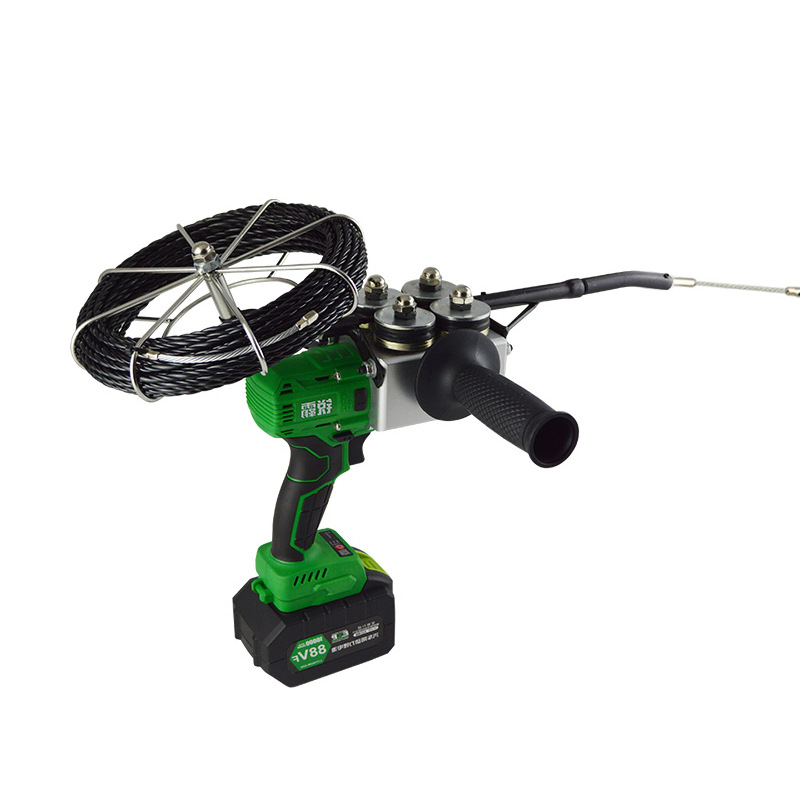 锐霸锂电穿线机电动全自动电线网线器电工装修穿墙引线拉线穿线器