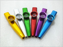 卡祖笛KAZOO 金属卡祖笛 金色卡祖笛 吹奏乐器竹笛笛子笛膜