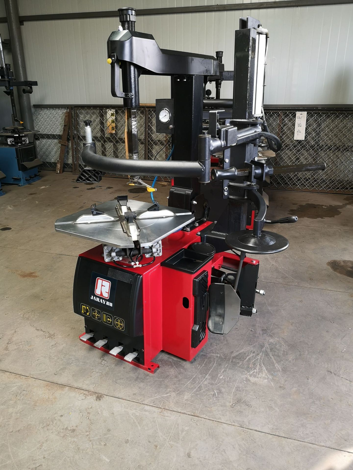 24寸后仰式扒胎机辅助臂拆胎机汽车轮胎拆装机汽保工具特卖秒杀