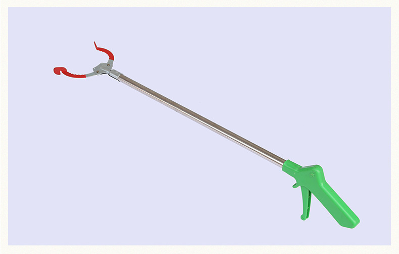 厂家批发多功能垃圾捡拾器 不锈钢环卫保洁拾取器卫生钳子