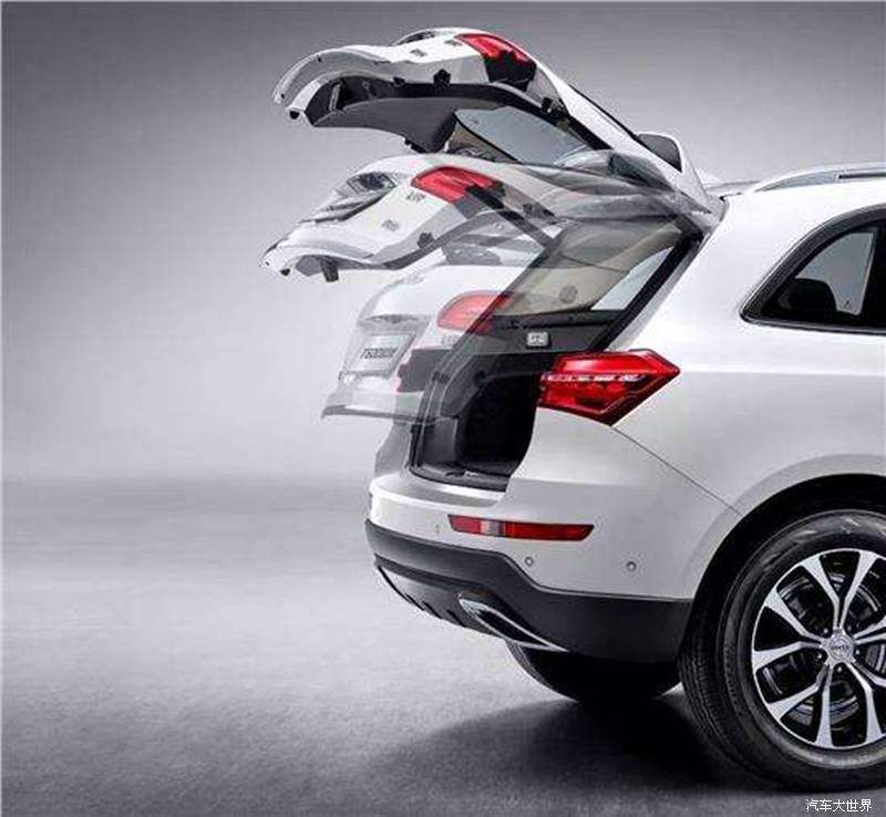 途锐门博士智能双杆电动电吸尾门后备箱尾门改装