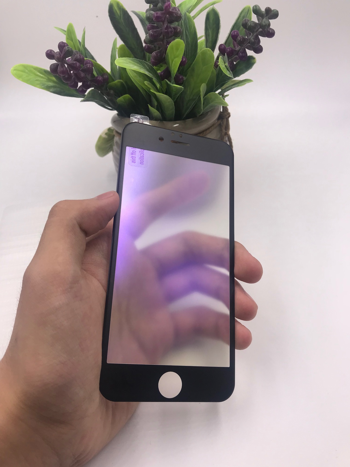 适用iphonexsmax磨砂6p钢化膜全屏硬边iphone8plus软边xr苹果se 2