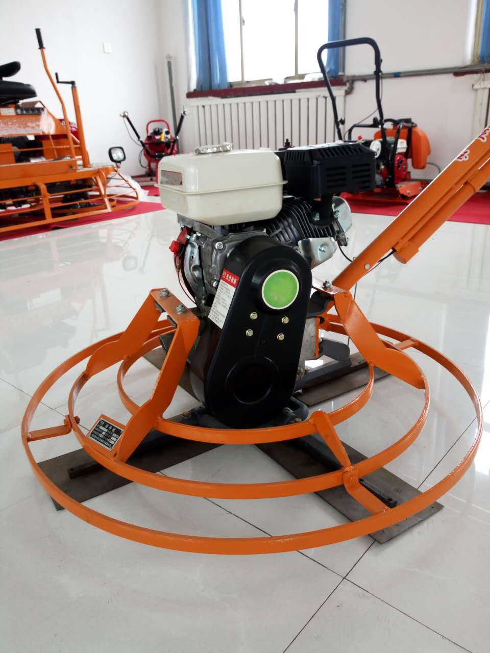 混凝土抹光机手推式汽油抹子操作方便价格便宜质量有保障
