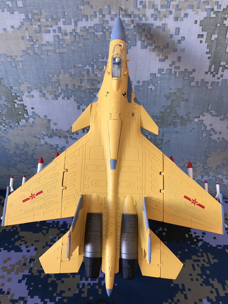 1:50 歼-15飞机模型合金 j15飞鲨航母舰载战斗机航模礼品摆件