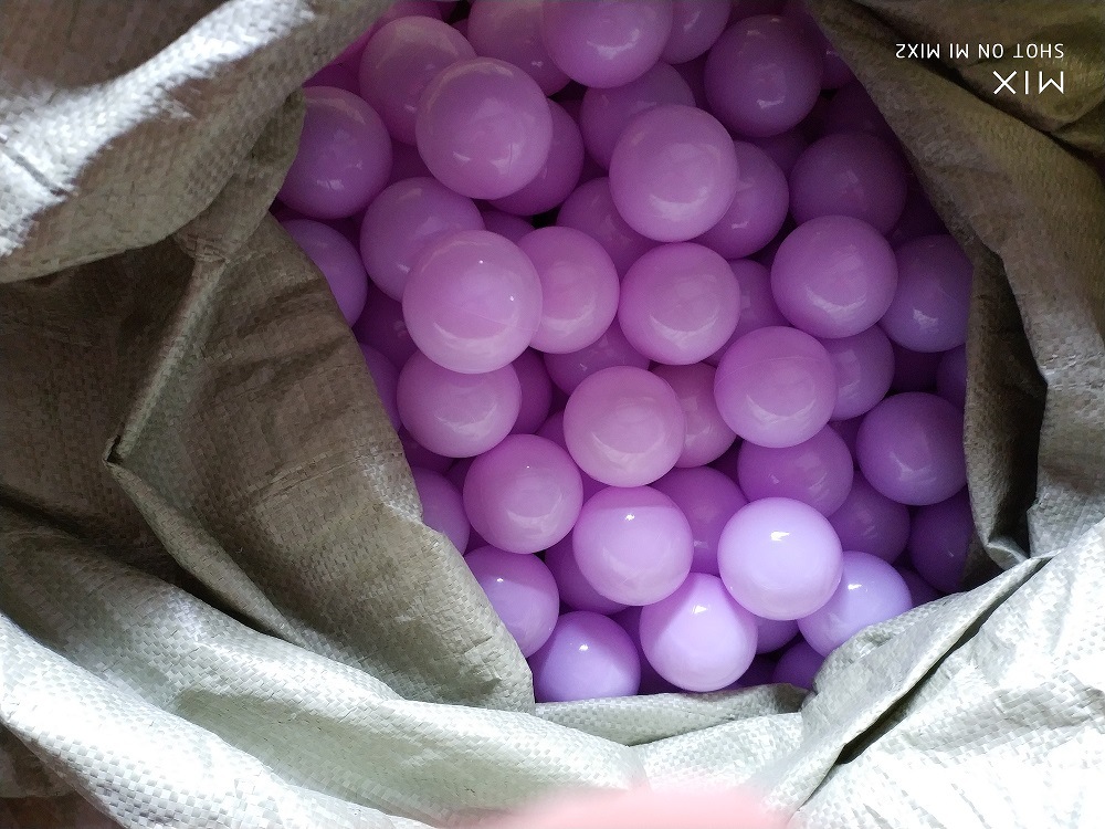 海洋球波波球马卡龙色厂家批发环保加厚儿童宝宝游乐场彩色玩具球