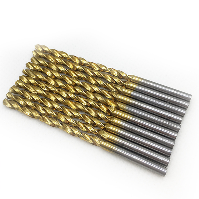 批发高速钢镀钛麻花钻头 直柄钻头手电钻99pcs钻头1.5mm-10mm圆柄