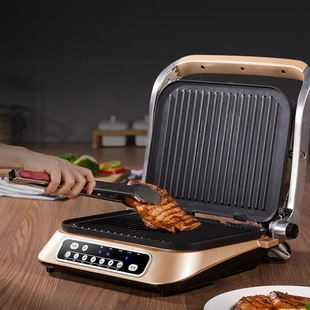 东菱dl-n01煎牛排机家用全自动电扒炉牛扒器鱿鱼压烤机烤牛排机