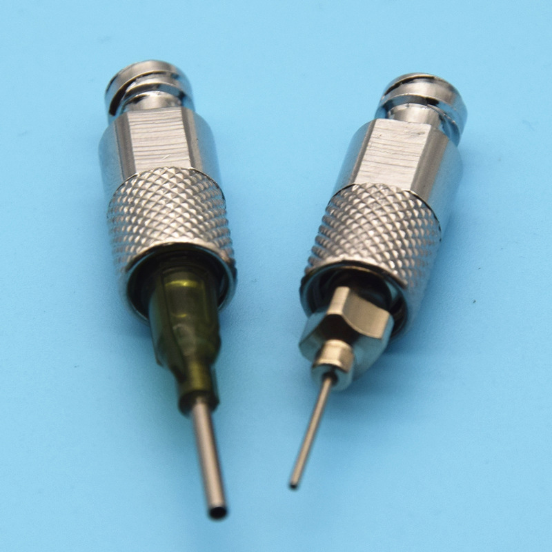 金属鲁尔接头武藏针筒加长器三维点胶机延长转换针头外螺纹接头