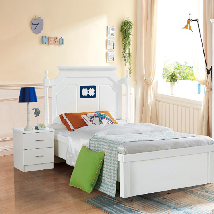 床1米2床 板式床 儿童床 美式儿童闲床 成都家具厂诚招经销