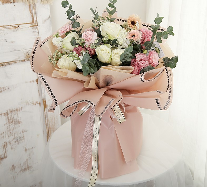 批发直销 防水韩素纸 鲜花包装纸 花店花束包装用纸