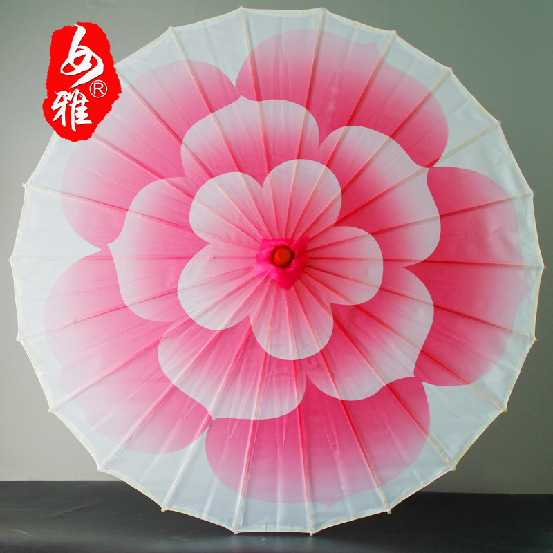 工艺 女雅工艺舞蹈羽毛竹扇子厂  工艺伞是指晴天用来装饰观看的雨伞