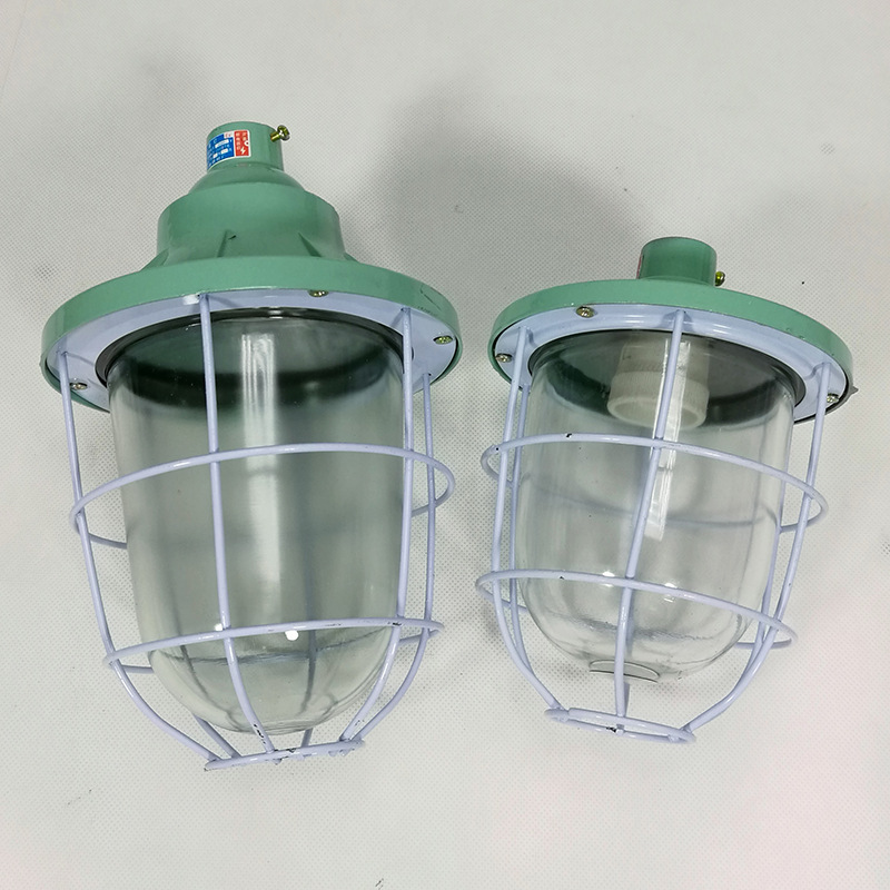 led防爆灯圆形e27灯头200w250w防爆节能灯江门厂家