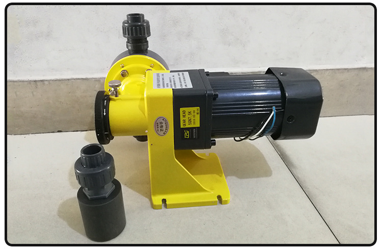 小型机械隔膜计量泵 卧式加药泵 pac/pam投加计量泵 水处理隔膜泵