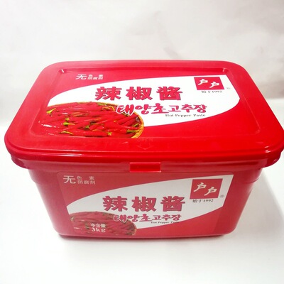 韩式辣椒酱/户户辣椒酱1kg