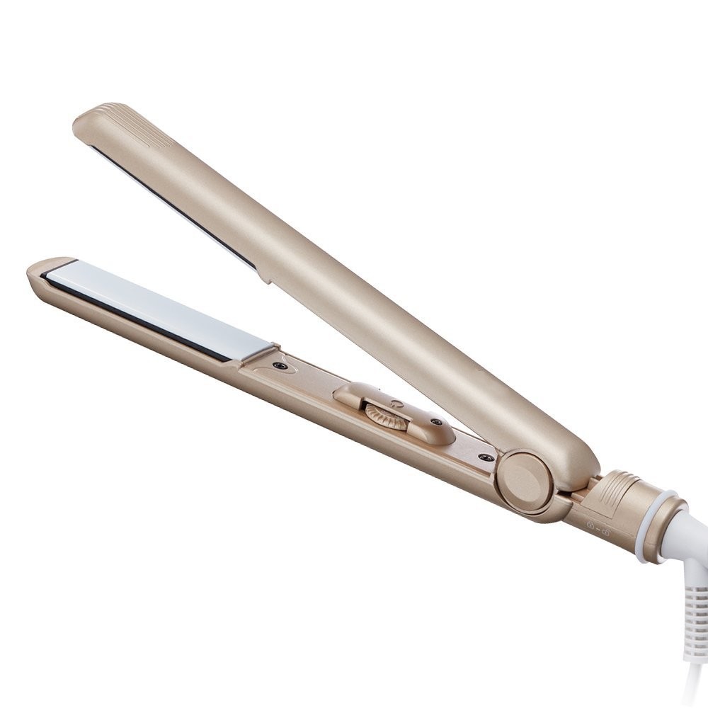 日本热卖直发夹 负离子直发器 旋转温度调节 直卷两用电夹板