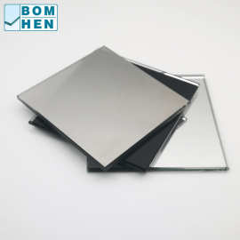 宝恒定制批发生产单向玻璃6mm透视镜 镜面透视单面可钢化源厂加工