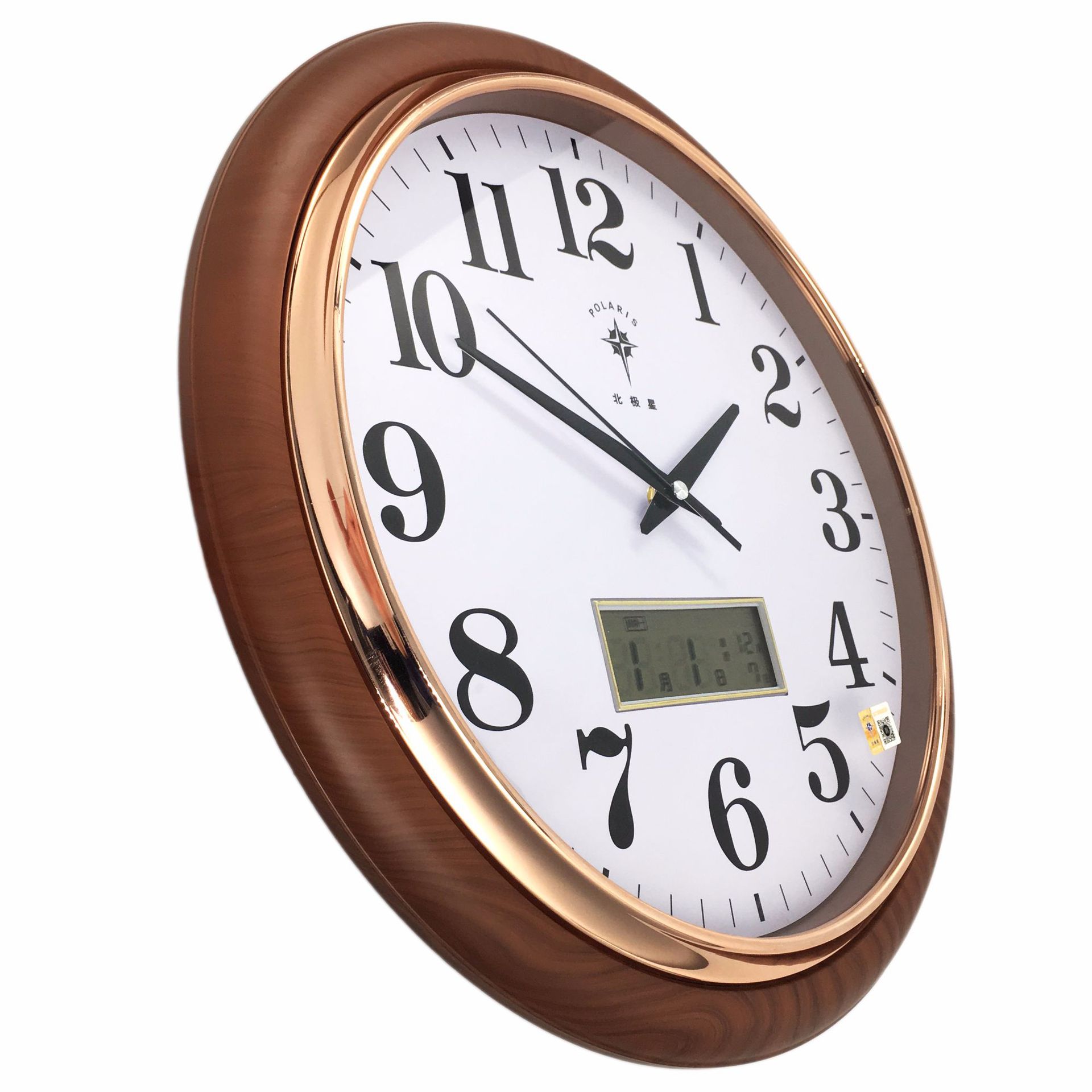 北极星2739-3历 直径42cm 16英寸 每箱10只 小号lcd液晶屏 圆钟