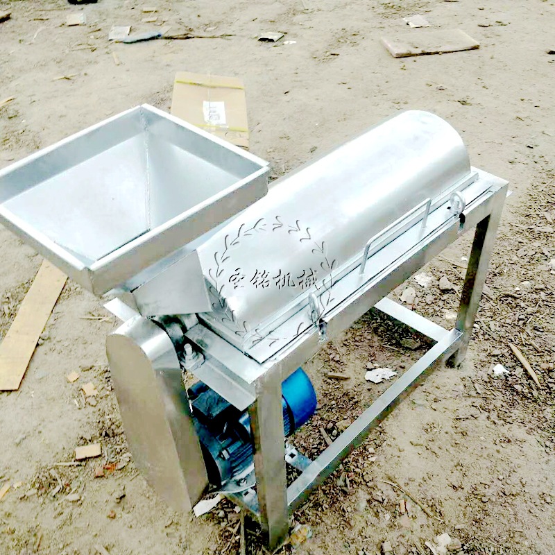 芒果去皮去核双道打浆机食品级304不锈钢材质破碎果浆机