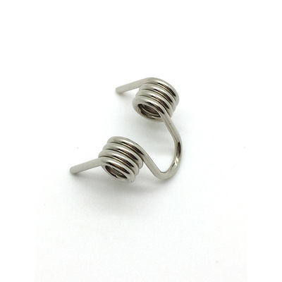 定制订书机内双扭簧 弹簧钢双扭簧来图来样定做