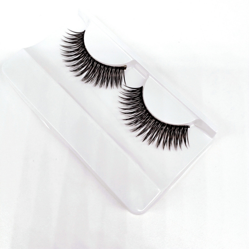 Huiyuan 15 Double Pairs of False Eyelashes F14 Natural Nude Makeup Thick Long Cross Long Eyelash