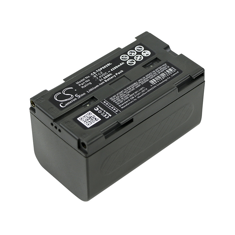 cs适用topcon es total station/602全站仪电池厂家直供bt-l2采购价格