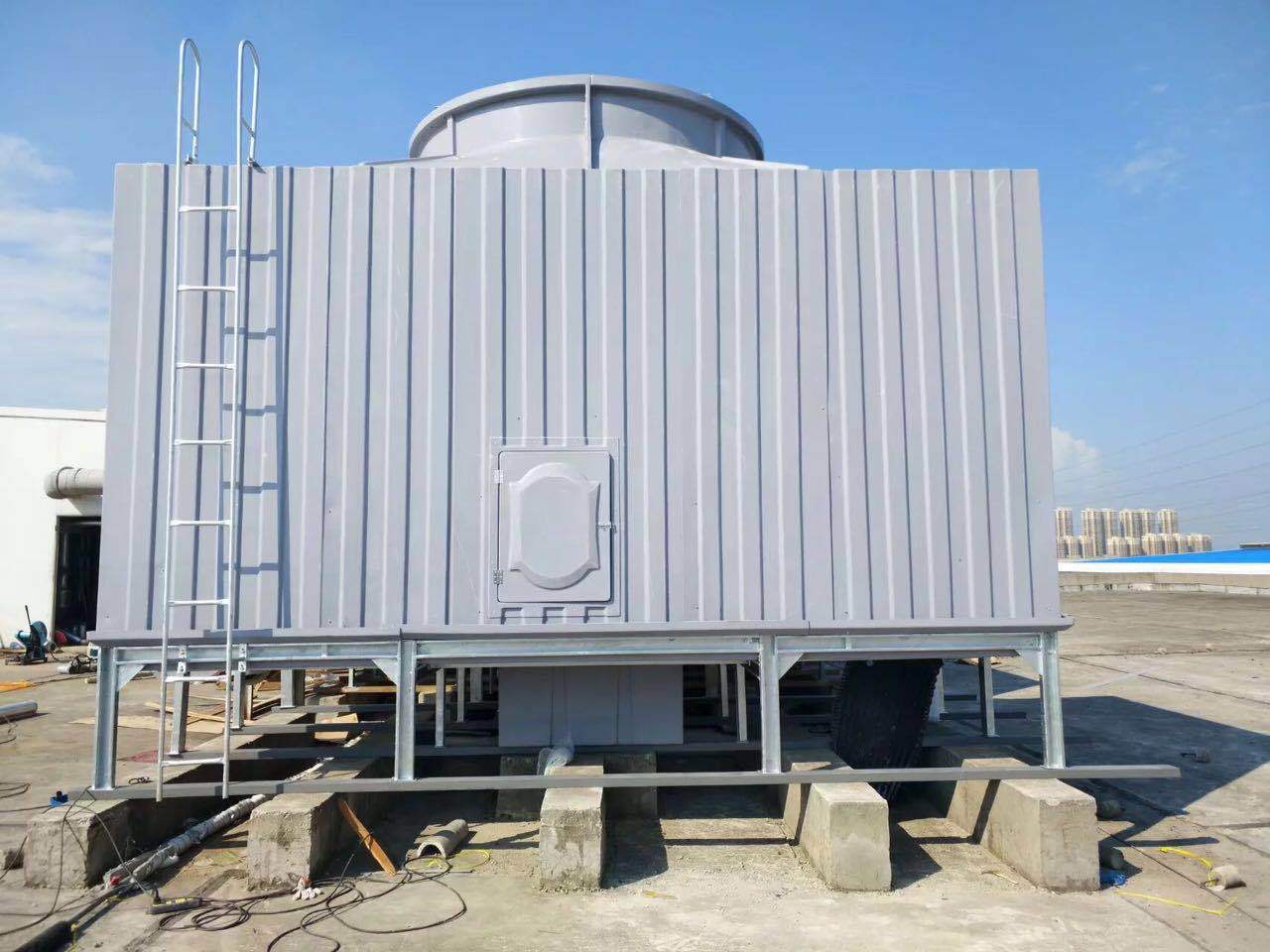 杭瑞专业生产 方形横流玻璃钢冷却塔 方型凉水塔 水循环制冷设备-阿里