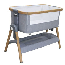 铝合金婴儿床便携可折叠新生儿睡床摇篮大床拼接儿童床