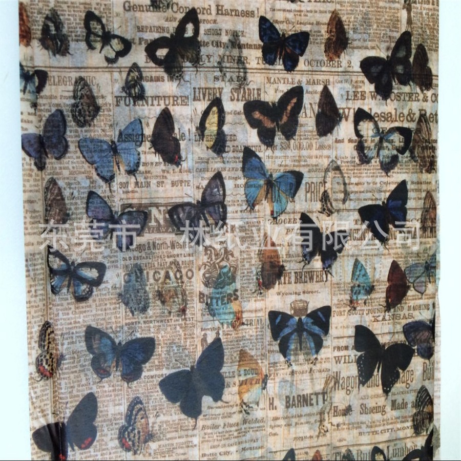 拷贝纸印刷复古4色 定位分切及复卷 印刷效果优 免费给样品