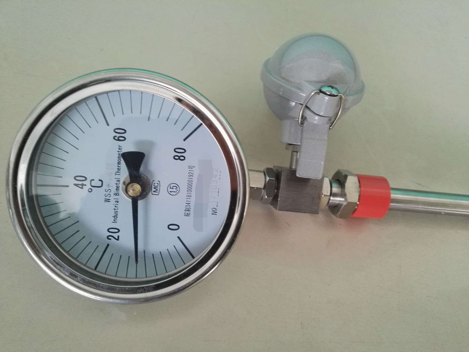 热电阻远传双金属温度计wssp411