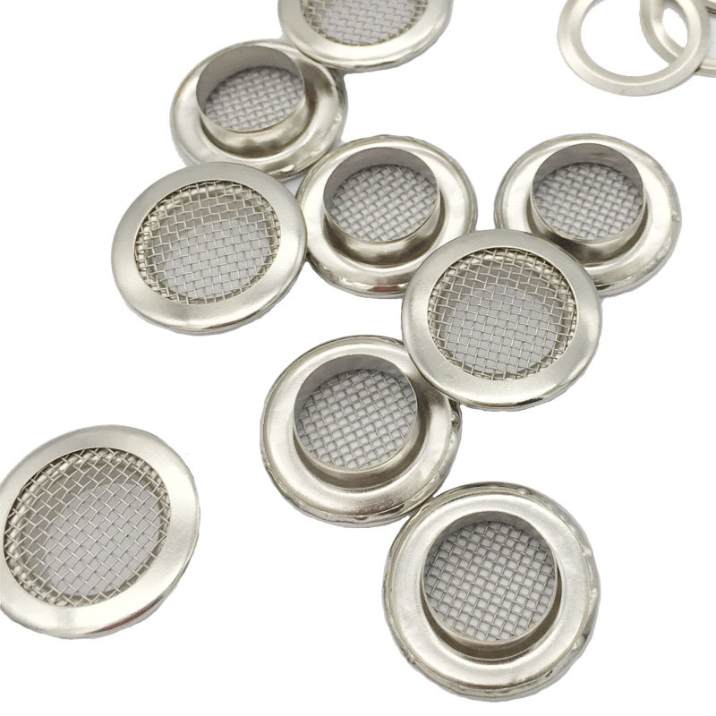 透气鸡眼_厂家直销网面气眼 网形 孔面鸡眼纯铜材质