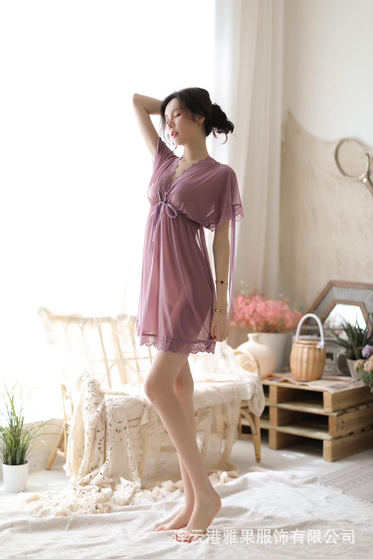 性感情趣内衣服情透视装女用品激情套装三点式开档制服紧身小胸