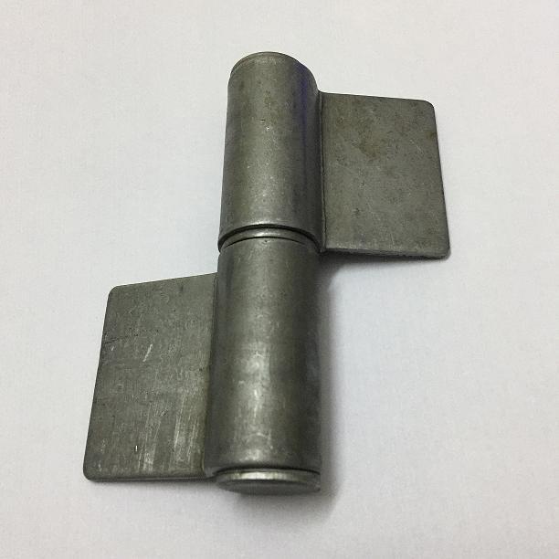 30#圆柱形带铁板铁门铰 铁门电焊铰链 可脱卸合页