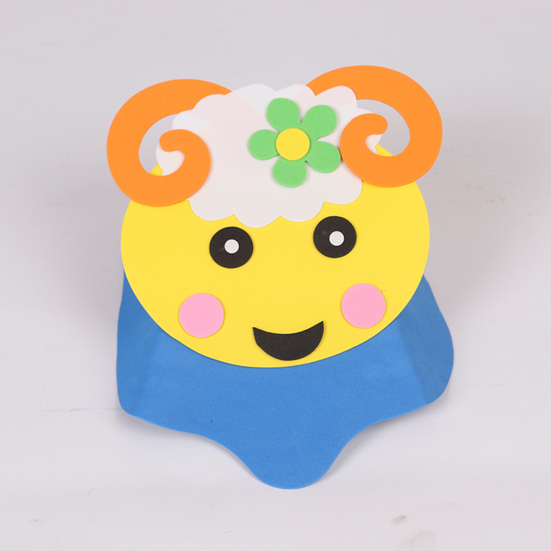 绵羊儿童表演卡通头饰 eva材质 十二生肖造型品种齐全 定制批发