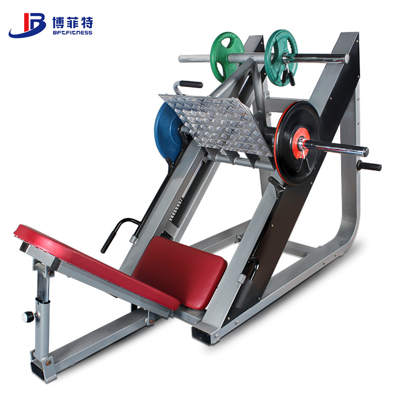 腿举训练器腿举健身器材 45度倒蹬机 腿部斜蹬训练器生产厂家